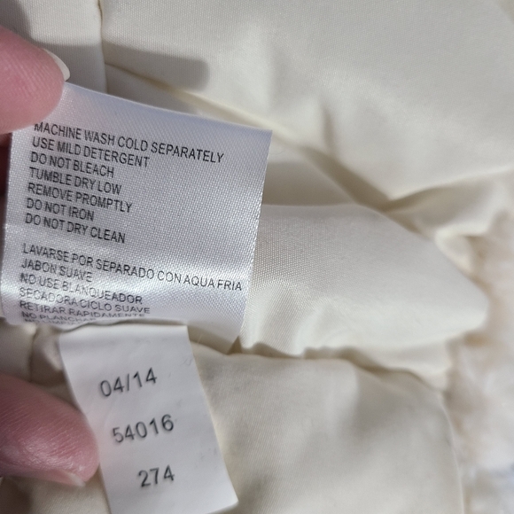 Rothschild Faux Fur Dress‎ Coat Size S 4 - Picture 6 of 13